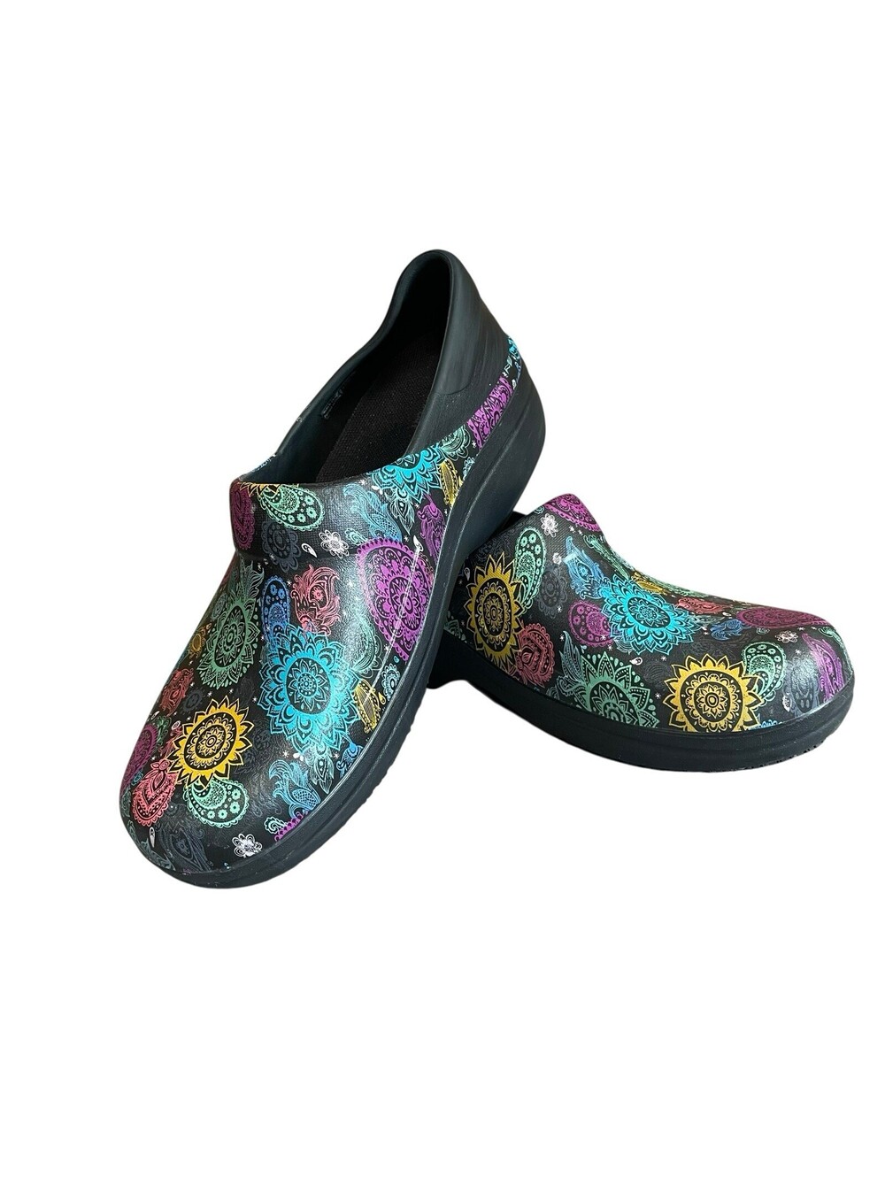 Crocs at Work Neria Pro II Women's Graphic Slip Resistant Clog Size 10